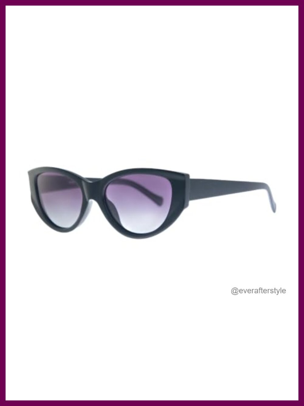 Cat Eye Polarized Sunglasses Oversized Full Frame UV Protection Case